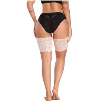 БЕДРА ИЗ КРУЖЕВА 3/4, БЕЖЕВЫЕ