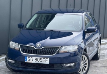Skoda Rapid II Spaceback 1.4 TDI 90KM 2017 Skoda RAPID Skoda RAPID 1.4 TDI DPF Joy 1.4 Diesel 90KM