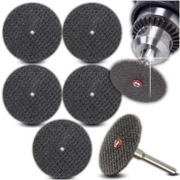 TARCZA TNĄCA TARCZE DO WIERTARKI 5 sztuk ADAPTER