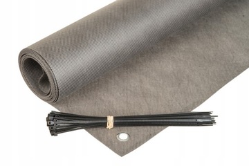 OSŁONA NA BALKON 0,65X7M MATA SZARA + GRATIS! PL