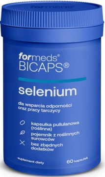 Bicaps Selenium 60 kapsułek Selen FORMEDS