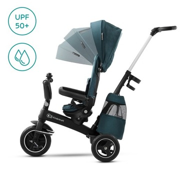 Трехколесный велосипед Kinderkraft EASYTWIST, зеленый