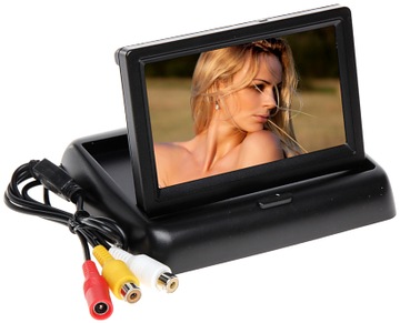 SKŁADANY MONITOR SAMOCHODOWY TFT-4.3/CAR-2 4.3 