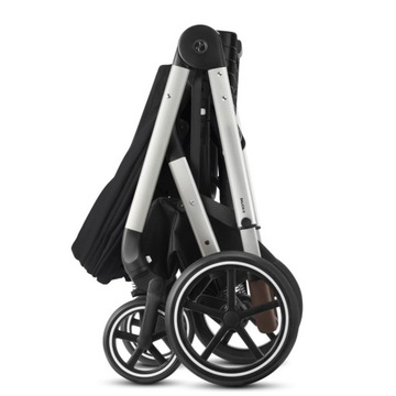Cybex Wózek BALIOS S LUX DEEP BLACK srebrna rama