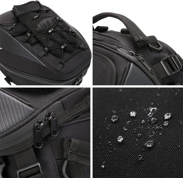 МОТОЦИКЛЬНЫЙ РЮКЗАК ДЛЯ ШЛЕМА ВОДОНЕПРОНИЦАЕМАЯ СУМКА SOCKET SEAT 2 В 1