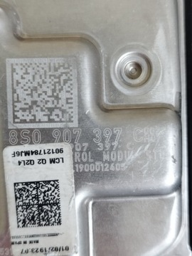AUDI A3 8V FACELIFT MODUL LED MĚNIČ 8S0907397C