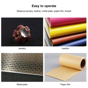 Кожаный циферблат с плоской головкой для толщиномера