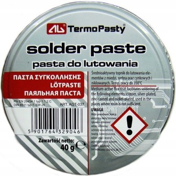 Pasta lutownicza 40g AG