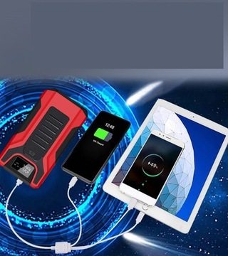 ПУСКОВОЕ УСТРОЙСТВО BOOSTER JUMP STARTER 12V POWERBANK 16800