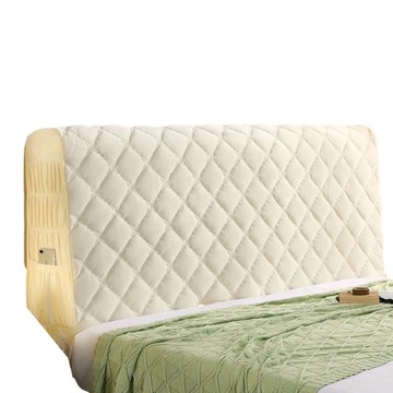 PIKOWANY POKROWIEC NA ZAGŁÓWEK ŁÓŻKA OCHRONNY POKROWIEC MIĘKKI 65x220CM