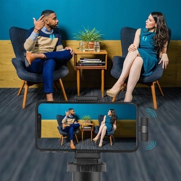 Беспроводной петличный микрофон USB-C