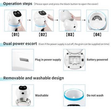 Робот-кормушка для животных Интеллектуальная автоматическая