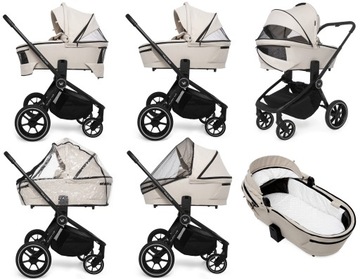 Коляска MUUVO Quick 4.0 Iron Graphit 2в1 передне-задняя