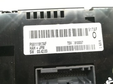 CHRYSLER GRAND VOYAGER PANEL KLIMATIZACE 2.8 CRD DIESEL 120KW (163 HP) --