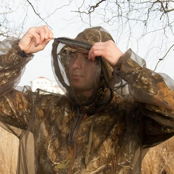 Комплект куртка+брюки от комаров, мух и клещей+защита лица