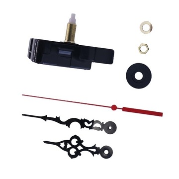 Черный DIY Запасные части Механизм Движения Стрелки DIY Батарея для часов