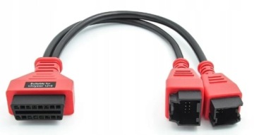 АДАПТЕР OBD2 12+8 ОБХОДНОЙ ШЛЮЗ БЕЗОПАСНОСТИ FCA SGW ALFA FIAT JEEP CHRYSIER