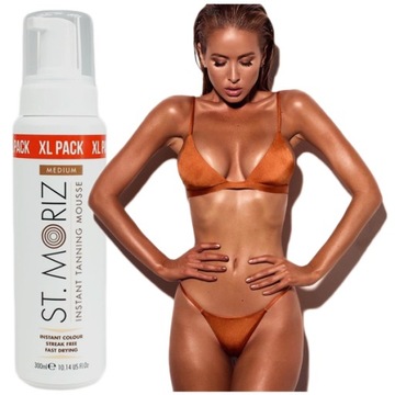 ST MORIZ SAMOOPALACZ W PIANCE MUSIE MEDIUM DO JASNEJ KARNACJI DO NÓG CIAŁA