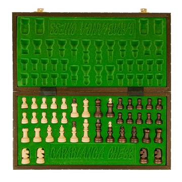 КАПАБЛАНКА СОЛО ДЕРЕВЯННЫЕ ШАХМАТЫ 40x40 см ИГРА