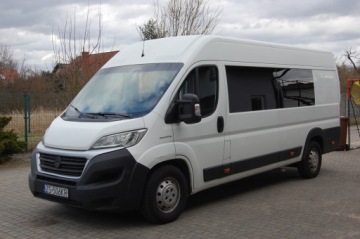 Fiat Ducato IV Furgon 2.3 MultiJet  130KM 2019 Fiat Ducato 2.3D VIP 9-Osobowy Długi z paką Salon Polska Klima, zdjęcie 1