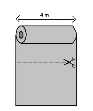БЫТОВОЙ КОВЕР ПВХ, БЕЛЫЙ DJ WHITE 4M