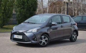 Toyota Yaris III Hatchback 5d Facelifting 2017 1.0 VVT-i 72KM 2019 Toyota Yaris GWARANCJA, 1. Rej. 2020r, Benzyna, Asystent pasa, Swietnie ut