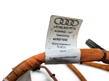 AUDI E-TRON 2021 JINÁ SVAZEK PŘÍVODŮ / KABEL 4KR971059