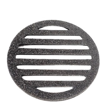 Круглая чугунная решетка для печи печи