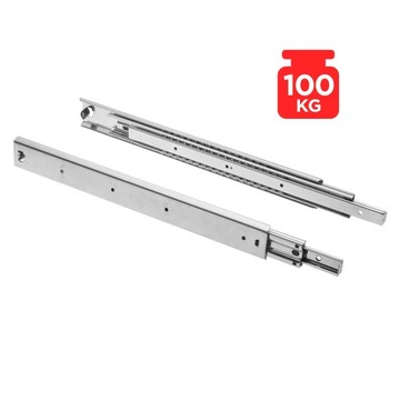 Prowadnica kulkowa meblowa H53 mm 800 mm do 100kg