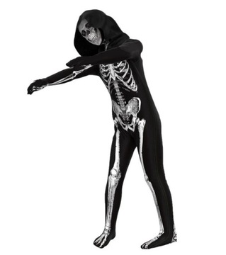 КОСТЮМ СКЕЛЕТА КОКО КОСТЮМ СКЕЛЕТА НА ХЭЛЛОУИН 182/188