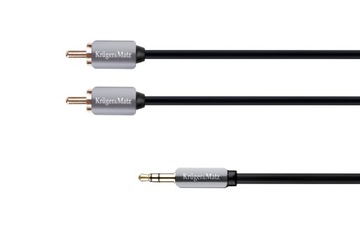 Kabel jack 3.5- RCA stereo 3m Kruger Matz KM0311