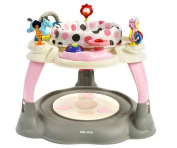 MILLY MALLY центр активності стрибунець TWIST Pastel Dots