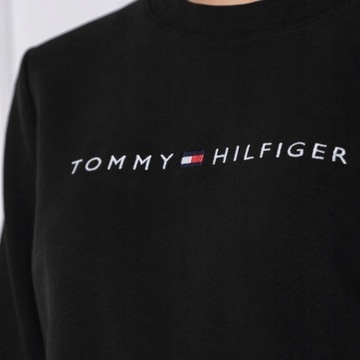 Tommy Hilfiger bluza klasyczna r. S CZARNA
