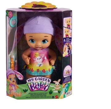 MY GARDEN BABY LALKA BOBASEK KRÓLICZEK MYJEMY ZĄBKI