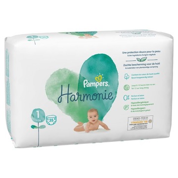 Pieluszki Pampers Harmonie Rozmiar 1 35 szt.