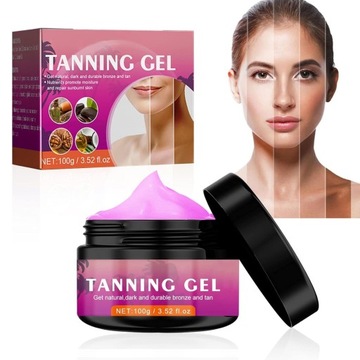 KREM ŻEL PRZYŚPIESZAJĄCY OPALANIE - INTENSE BROWN TANNING 100g.