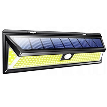 СОЛНЕЧНАЯ ЛАМПА С ДАТЧИКОМ ДВИЖЕНИЯ И СУМЕРКИ 100LED