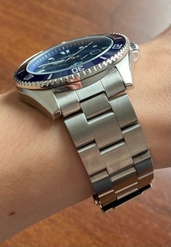 Браслет для часов 22 мм, полные звенья