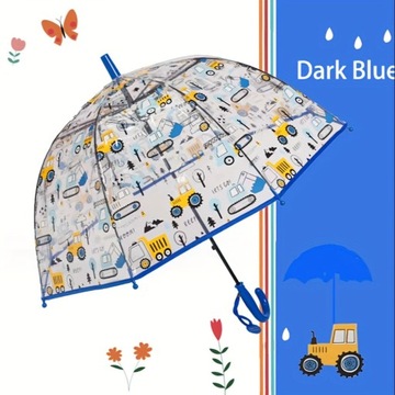 1 шт. новый мультяшный автомобильный двухтактный зонтик без переключателя