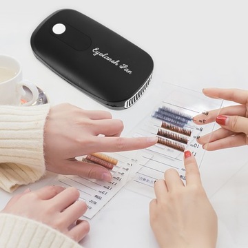 Мини-фен для волос Портативный ручной вентилятор для ресниц