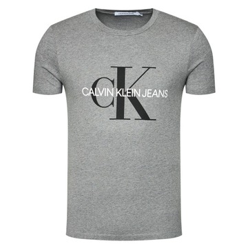 Calvin Klein Jeans koszulka r M t-shirt męska szara ZM0ZM01564