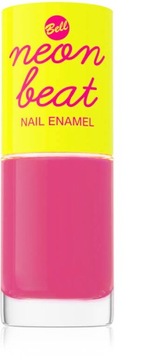 BELL Neon Beat LAKIER DO PAZNOKCI 02 Neon Pink