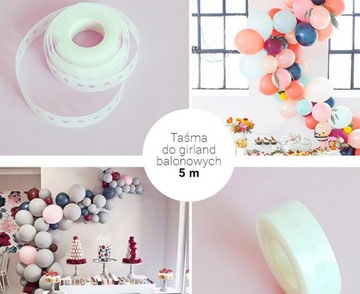 ЛЕНТА ДЛЯ ГИРЛАНДОВ ШАРОВ - 5 метров ГОДАН