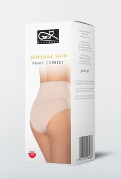 Gatta Figi Panty Correct Sensual Skin wysokie beż rozmiar L