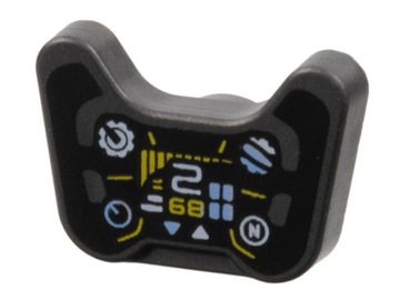 LEGO kontroler gamepad Titanium Metallic perłowy c szary 1 szt 53118pb02