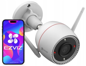 Venkovní WiFi kamera 4Mpx Ezviz H3c 4MP Barva 24/7 Detekce Odstrašení