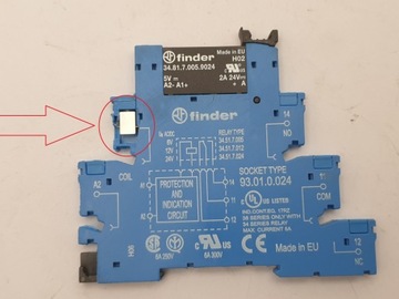 Реле SSR 5V 24VDC 2A искатель 34.81.7.005.9024 + розетка 93.01.0.024 #B