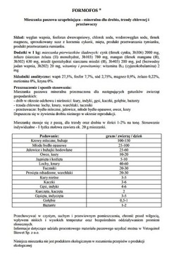 FORMOFOS GORZÓW 1.5 KG. *PROSZEK