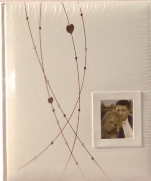 ROMANTIC album tradycyjny 25x30cm 40 BIAŁYCH STRON