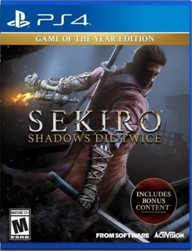 SEKIRO GOTY GAME OF THE YEAR EDITION PS4 PS5 NOWA FOLIA